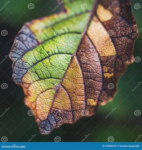 Rare Tree Leaves Show Their Unusual Patterns and Colors, Distinguishing ...