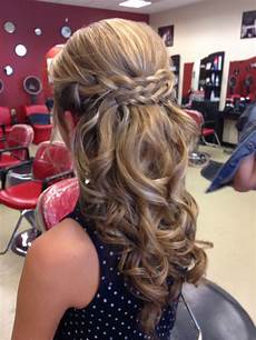 Hairstyles For Dances For Medium Hair by Hairdo That Was Done For A Semi Formal Semi Hairstyles For Dances For Medium Hair