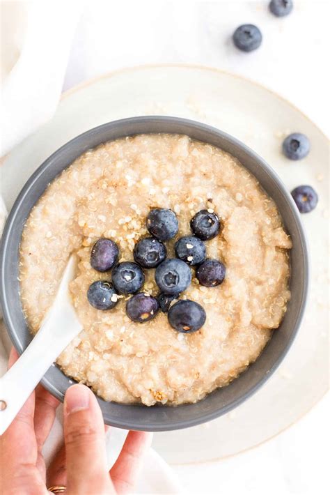 5-Minute Creamy Quinoa Porridge (Gluten-Free, Vegan) - Dish by Dish