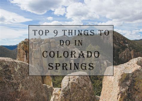 Top 9 Things to do in Colorado Springs - Kayla Lemons