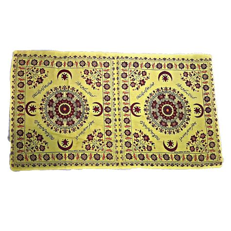 SHAN CAP HOUSE Cotton Double Food Mat or Dastarkhwan (Multicolour, 70 x ...