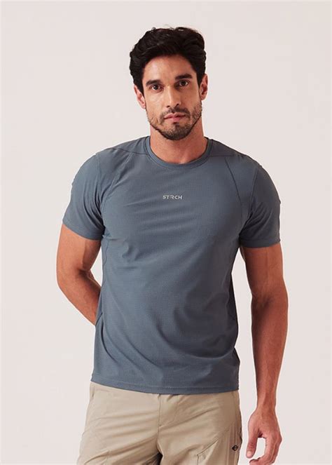 Buy Men Pro Fit Gym T-Shirt - Steel Grey Online | Strch India