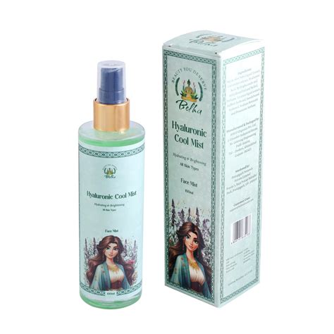 Buy BELHA Hyaluronic Cool Mist, Hydrating and Brightening Face Spray ...