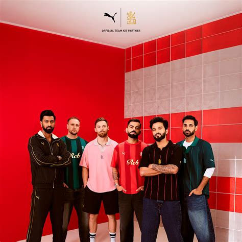 Puma X RCB Striper Polo - Sportsstation