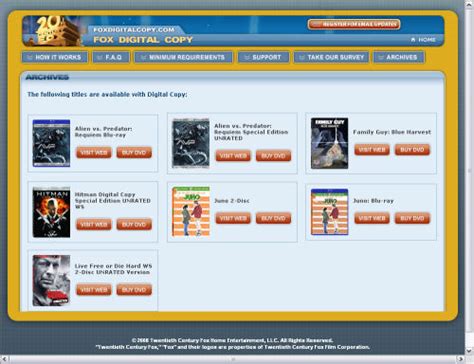 Fox Digital Copy Promp 的图像结果