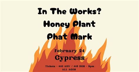 In The Works? x Honey Plant x Phat Mark , 761 S. Virginia St. Reno, NV ...