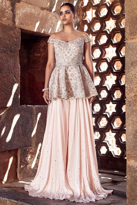 The Faded Nostalgia Couture Peplum set – Matsya World