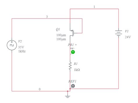 Image result for PMOS Multisim