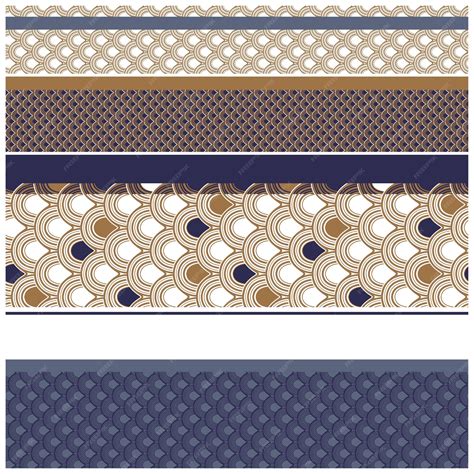 Premium Vector | A collection of patterns from the collection of patterns.