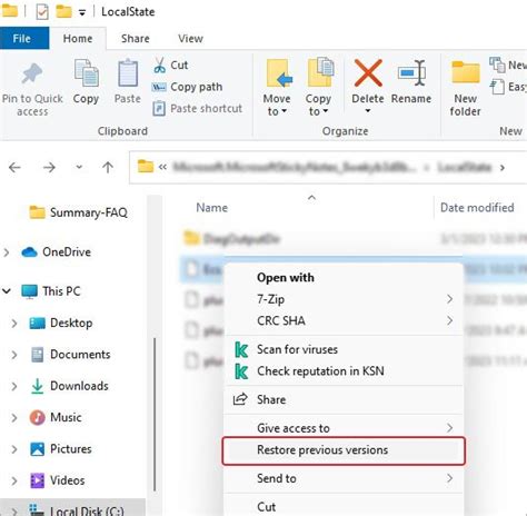 Image result for How to Restore Sticky Notes