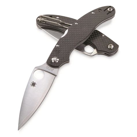 Spyderco Caly 3.5 Carbon Fiber Folding Knife | Sportsman's Guide