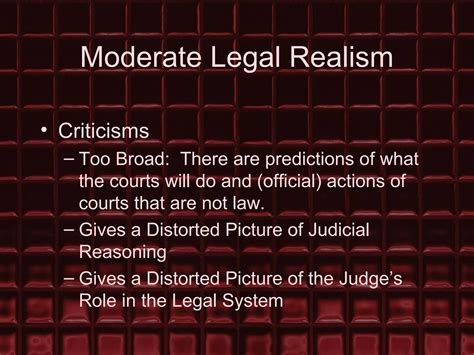 Legal realism | PPS
