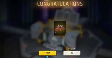 Grabbing the Free Fire 6-7 Emote from December's Faded Wheel