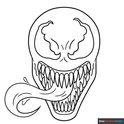 Image result for Venom Drawing Tutorial