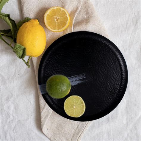 Stehlen Donna Hammered Dinnerware, Pure melamine, 24 PC Kitchen Set fo