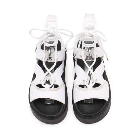 PUMA MAYZE SANDAL LACE WNS ATMOS PINK PUMA WHITE-PUMA BLACK（プーマ メイズ ...