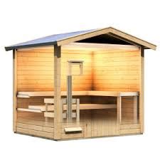 sauna Finlandesa Chalet 2 exterior - Piscinas Athena