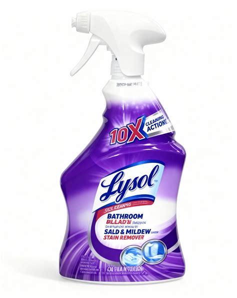 LYSOL BATHROOM CLEANER WITH BLEACH (PURPLE) – Florida supplies and services