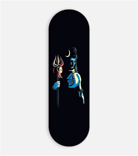 Lord Shiva Portrait Artwork Phone Grip Slider – CaseMonkey