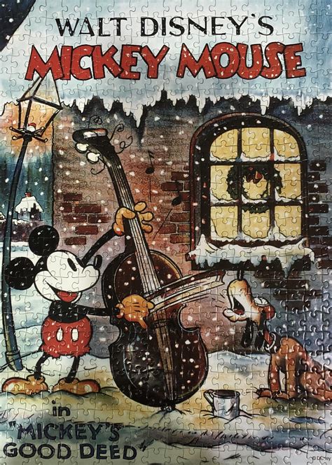 In Mickey's Good Deed 500 Pieces - Toy & Puzzle : r/Jigsawpuzzles