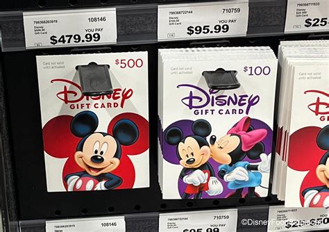 Disney gift cards sale | the disney food blog