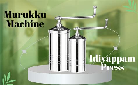 Buy faas Stainless Steel Kitchen Idiyappam Press/Murukku Machine for ...