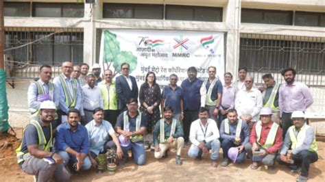 MMRC begins in-situ plantation drive at 26 metro stations of metro line 3