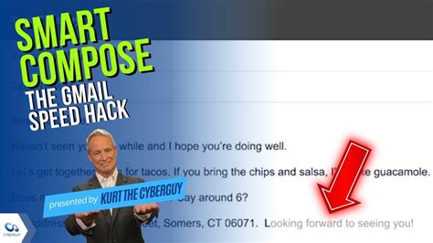 SUBJECT: Write emails faster with Smart Compose in Gmail