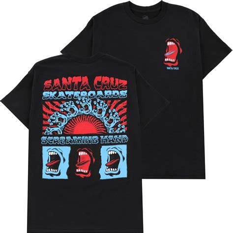 Santa Cruz Screaming Connect T-Shirt - black | Tactics