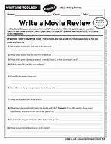 Movie review activity