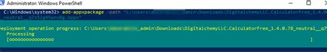 Image result for Install Appx File PowerShell