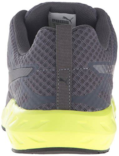 Buy Puma Men's Flare Mesh Running Shoe, Asphalt/Safety Yellow, 7 M US ...