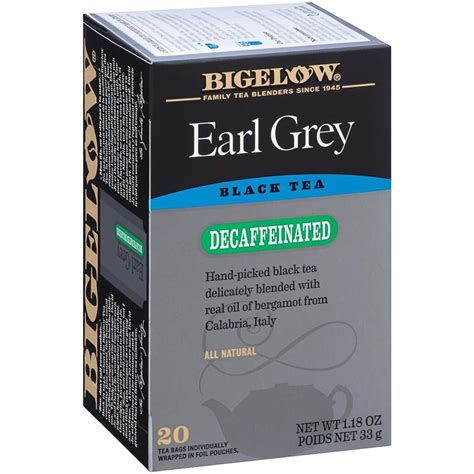 BIGELOW DECAF EARL GREY TEA – Canteen Canada