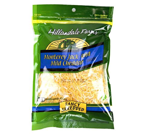 Shredded Monterey Jack & Mild Cheddar Cheese 12/8oz