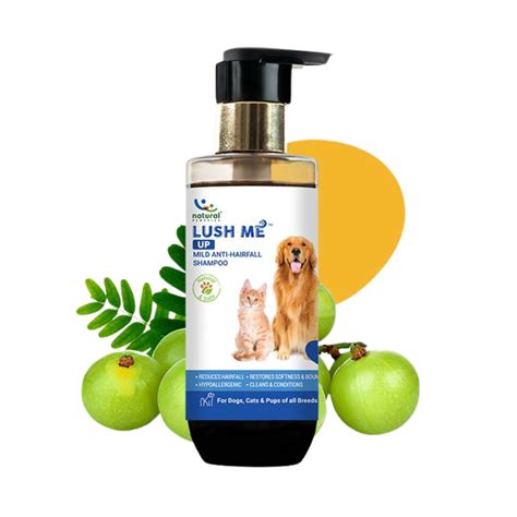 Natural Remedies Lush Me Up Anti Hairfall | Pet Shampoo India