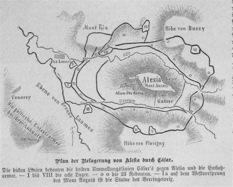 How Caesar Defeated 250,000 Gallics Coming At Them From Two Sides With ...