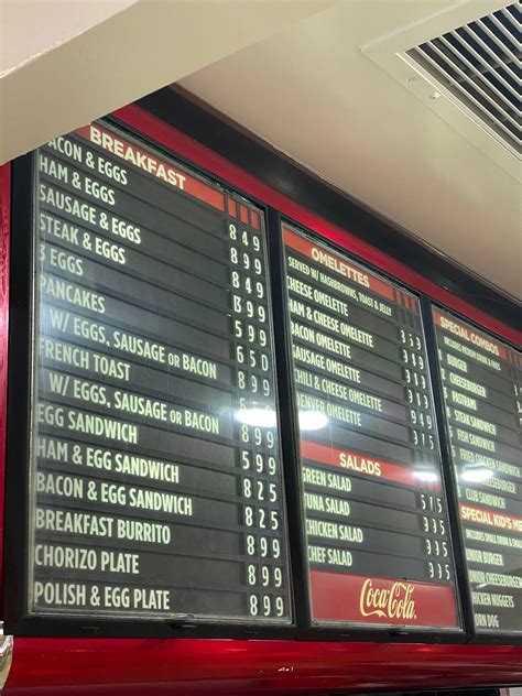 Menu at Arry's Super Burgers restaurant, Montebello