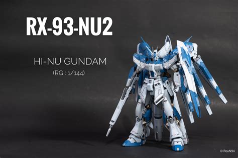 [RG 1/144] : RX-93-Nu2 Hi-Nu Gundam