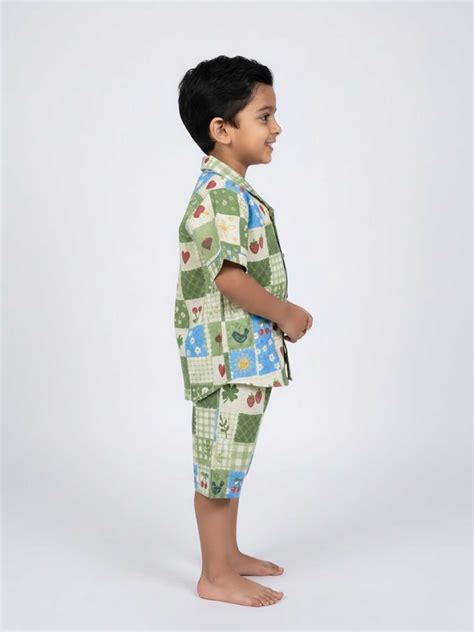 The Greeny Printed Co-ord Set – Poppi
