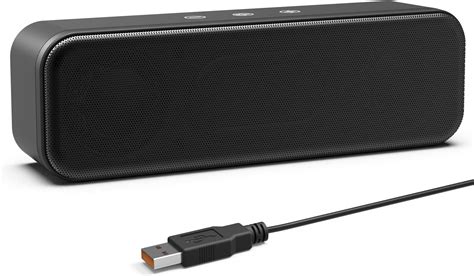 LIELONGREN [Newer] USB Computer Speaker for Desktop, Laptop Speaker, PC ...