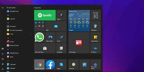 Image result for Start Menu for Windows 10