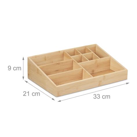 Buy Bamboo Desk Organiser with 9 Compartments HERE