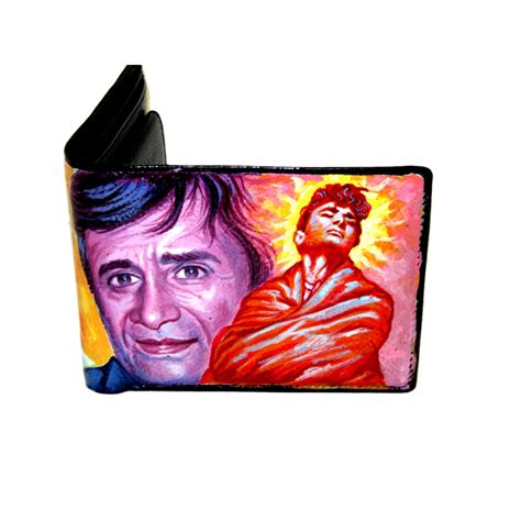 Bollywood accessories: Hand painted wallets inspired by movie poster art