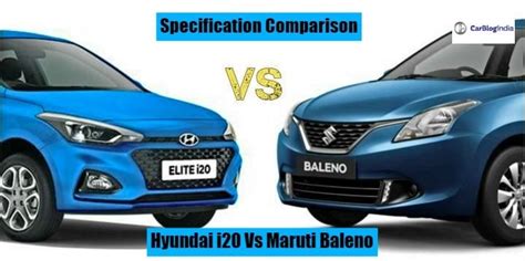 2018 Hyundai Elite i20 Vs Maruti Baleno: Price, Features, Mileage And ...