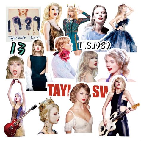 Taylor Swift Stickers Printable - Printable Free Templates