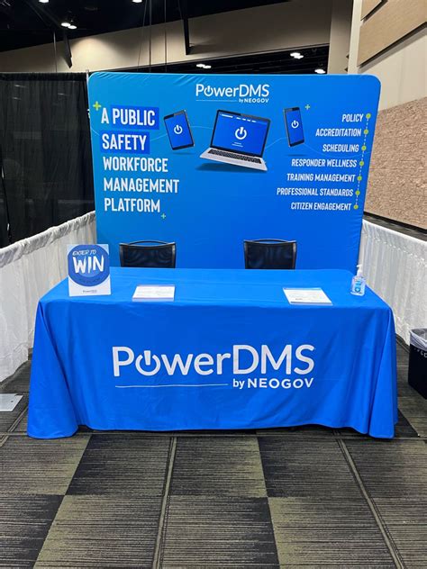Excited to represent PowerDMS by NEOGOV at the Midwest Security & Police Conference / Expo in ...