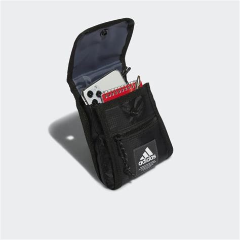 adidas Neck Pouch Crossbody Bag - Black | Free Shipping with adiClub