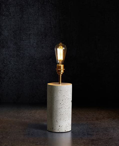 Image result for Concrete Table Lamp