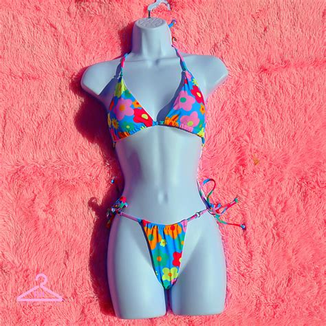 Flower Bathing Suit.