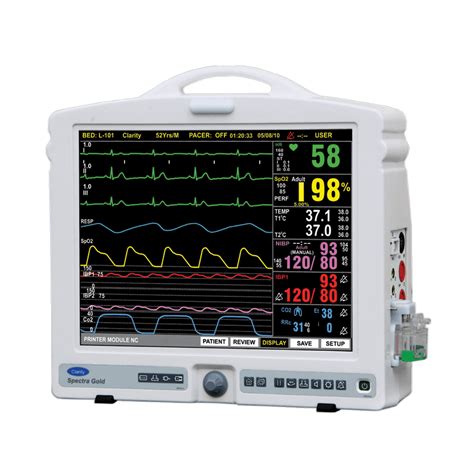 Clarity Spectra Gold | Upto 9 Parameters Patient Monitor – Clarity ...